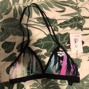 Size 32 Arena Tie Back Bikini Top